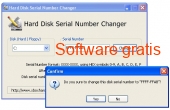 Hard Disk Serial Number Changer 1.8 captura de pantalla
