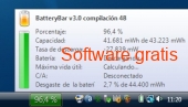 Batterybar free 3.6.7 captura de pantalla